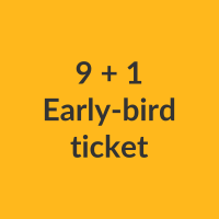 9 + 1 Early-bird ticket